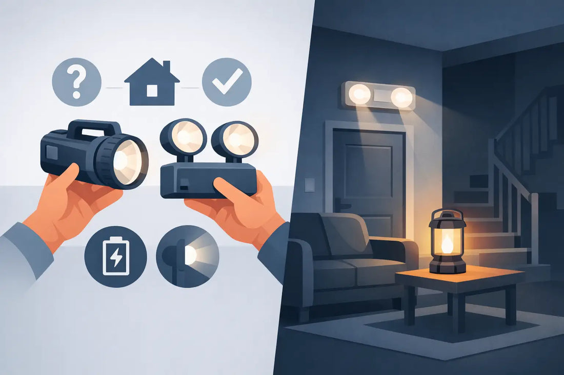 How to Choose an Emergency Light for Home