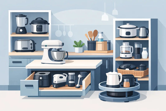 How to Organize Small Kitchen Appliances