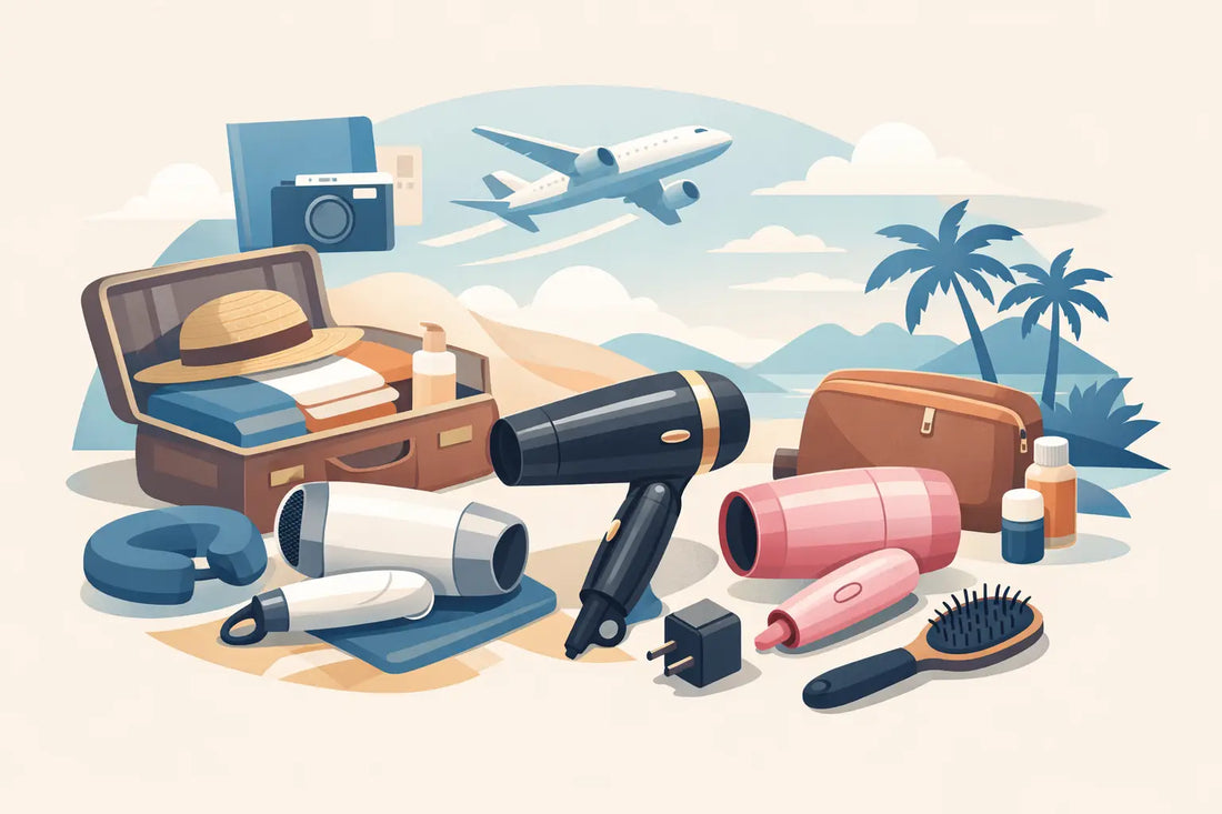 8 Best Travel Hair Dryers for Easy Packing