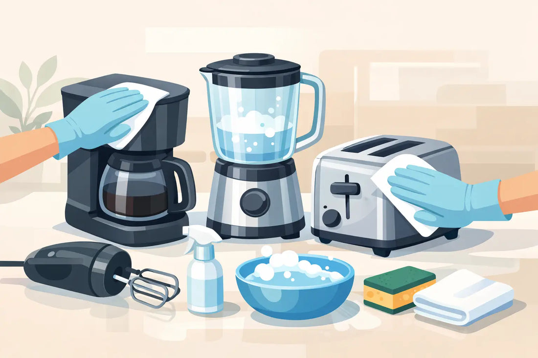 How to Clean Small Kitchen Appliances