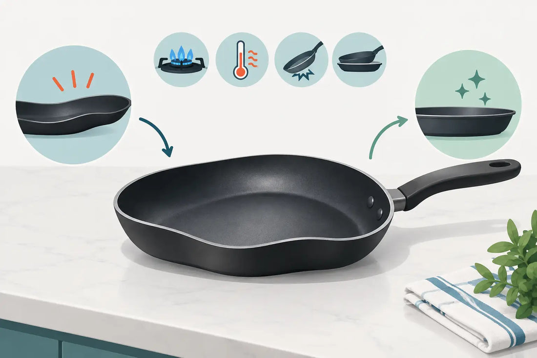 Why Do Nonstick Pans Warp? Causes and Fixes