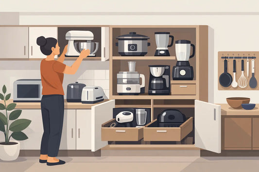 How to Store Kitchen Appliances Without Clutter
