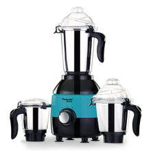 Butterfly Florid 600W Mixer Grinder with 3 Stainless Steel Jars, Aqua Marine Color