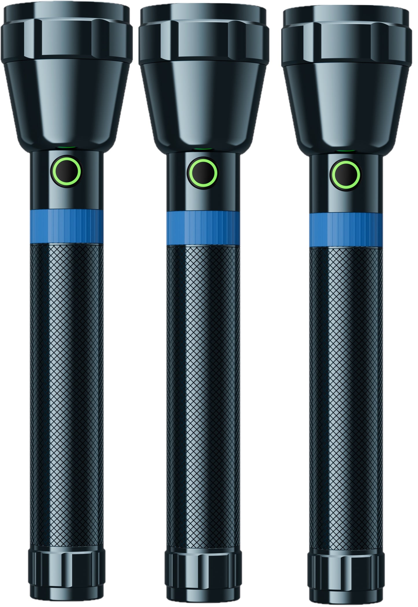 CLEENWOOD CW-231/3 Titanium Series 3-in-1 Zoom Light configured as a headlamp and a handheld flashlight