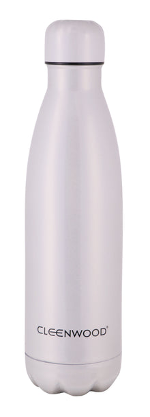 CLEENWOOD CW-364 Stainless Steel Water Bottle 500ml, small and portable with a screw top lid