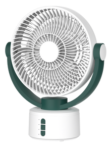 CLEENWOOD 8" LED REHARGEABLE TABLE FAN CW-387