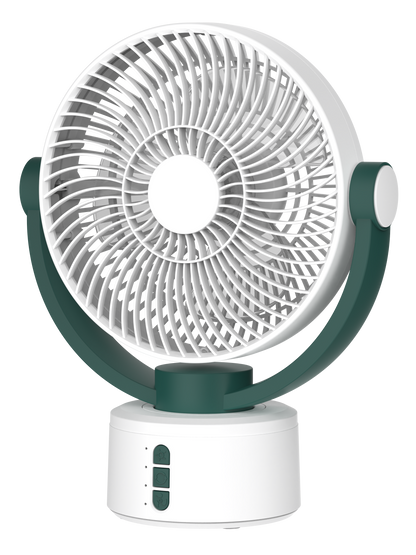 CLEENWOOD 8" LED REHARGEABLE TABLE FAN CW-387
