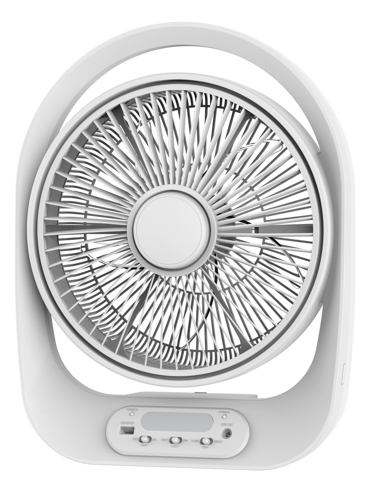 CLEENWOOD 12" REHARGEABLE TABLE FAN CW-388