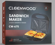 CLEENWOOD SANDWICH MAKER CW-675