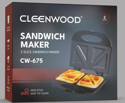 صانعة الساندويتشات CLEENWOOD CW-675