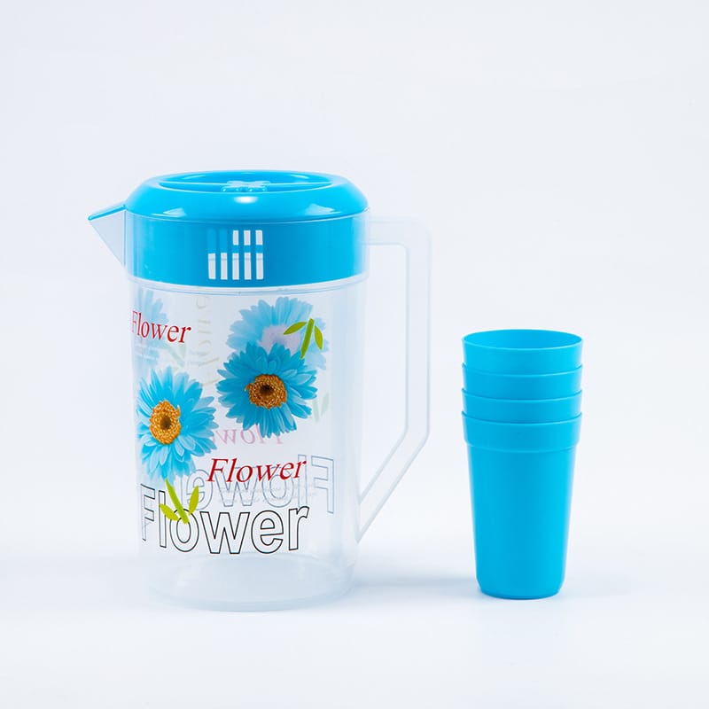 طقم إبريق ماء كلينوود سعة 2000 مل مع 4 أكواب CWP-1034 