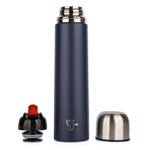 Pigeon by Stovekraft Stark Plus Navy Stainless Steel Double Walled Leak Proof Thermos Flask 1000 ml (Blue)